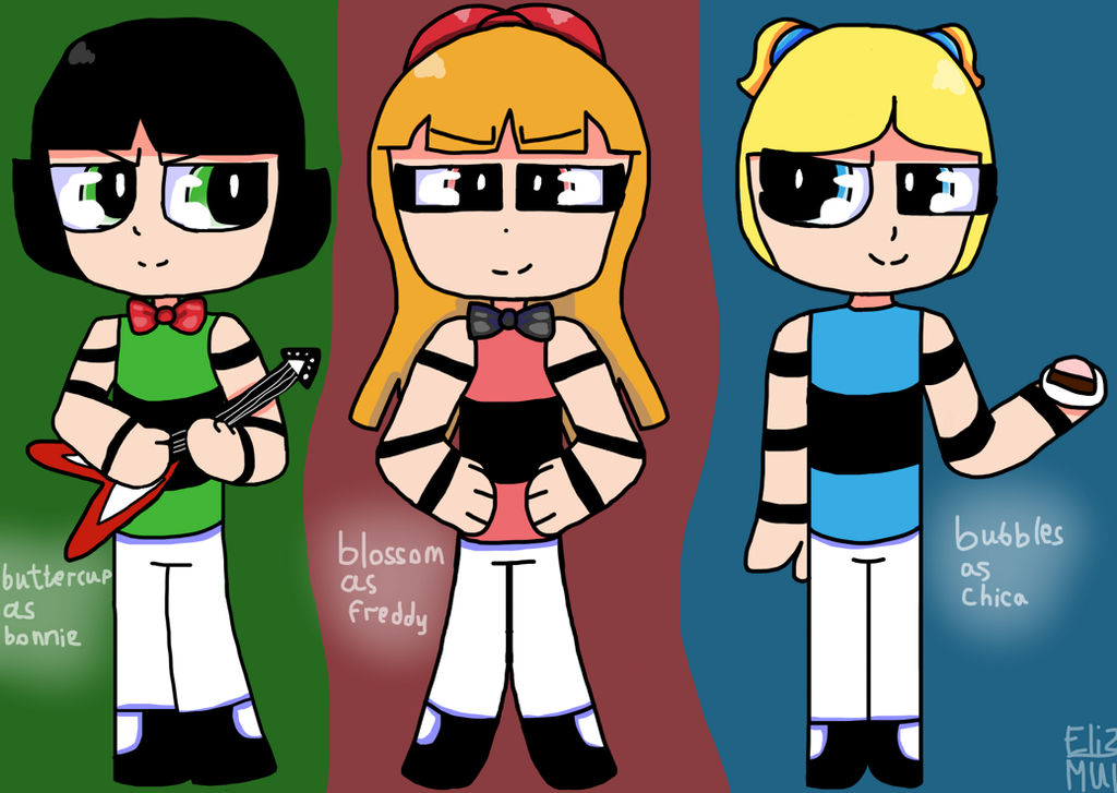 Crossover Five Nights At Blossoms By Elizabeth787 On Deviantart