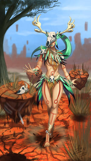Earth Raider Syndra by tripplejaz Earth Raider Syndra by tripplejaz
