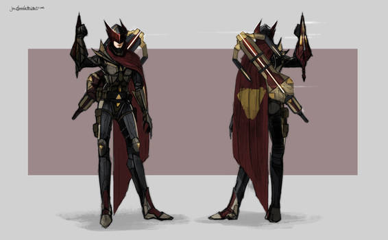 Vayne Skin Concept: Bounty Hunter