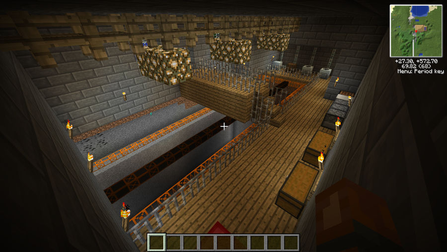 Minecraft quarry by chimerad on DeviantArt