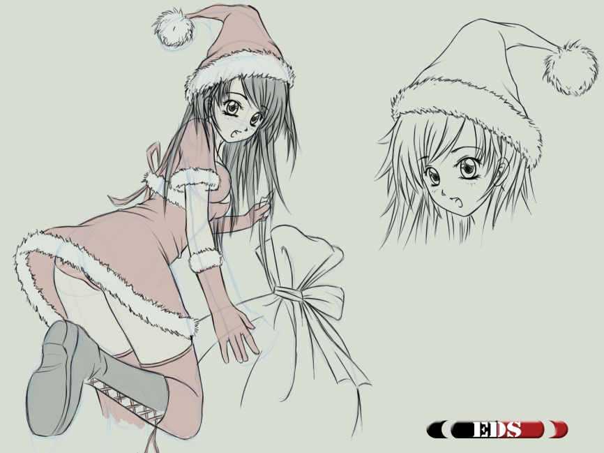 Miriamele Xmas Sketch