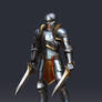 dual-sword knight concept