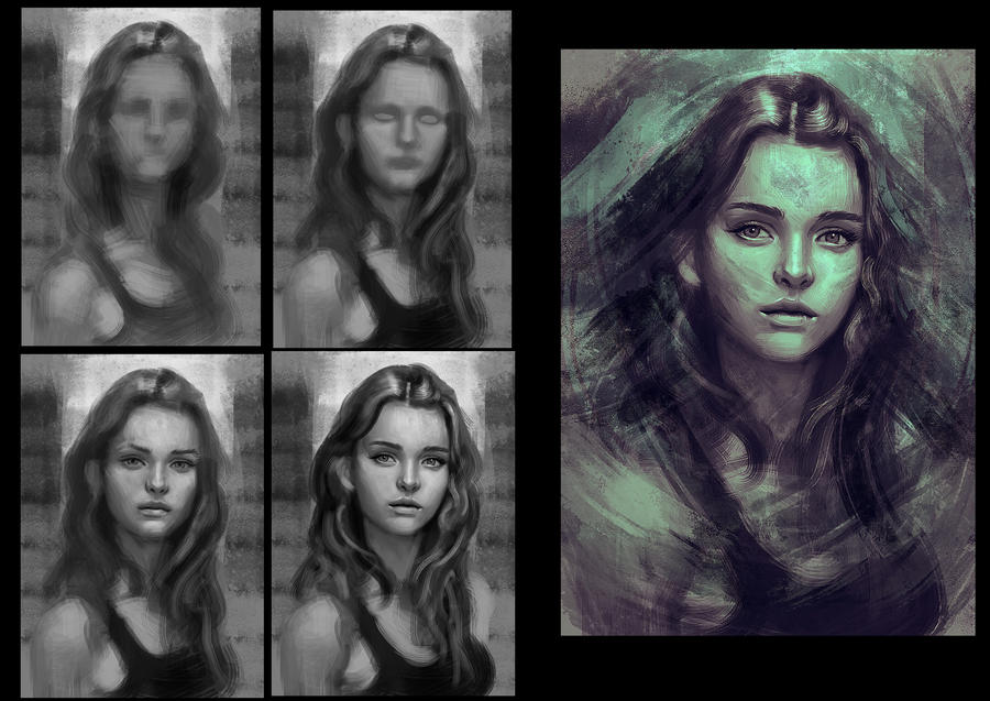Process Update Portrait portrait process by Zamberz on DeviantArt