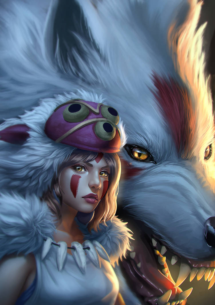 Princess mononoke2 by Zamberz