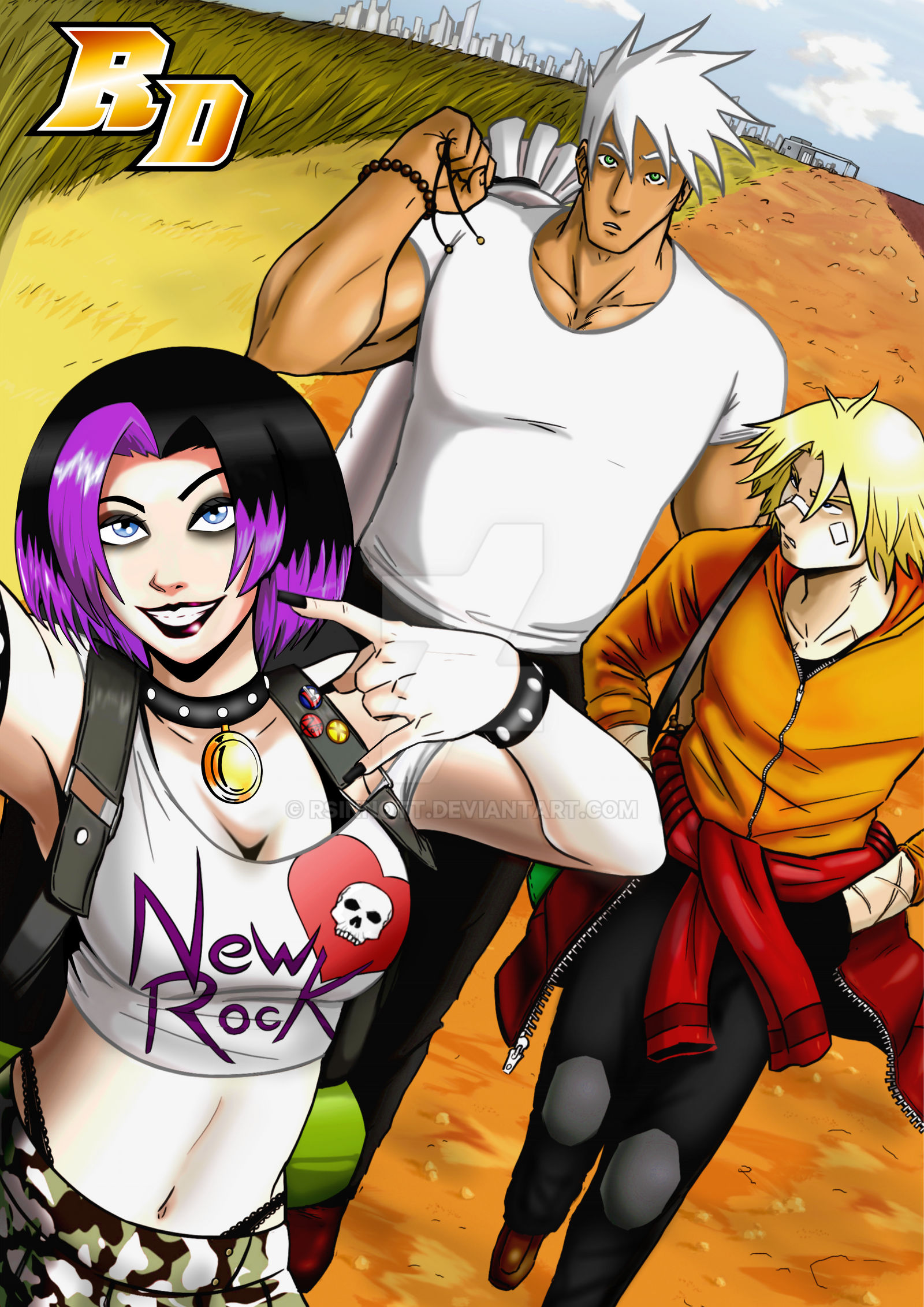 Rising Destiny Claire, Corry and Ace by RSinnott on DeviantArt