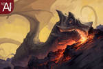 Dragon by Nigreda