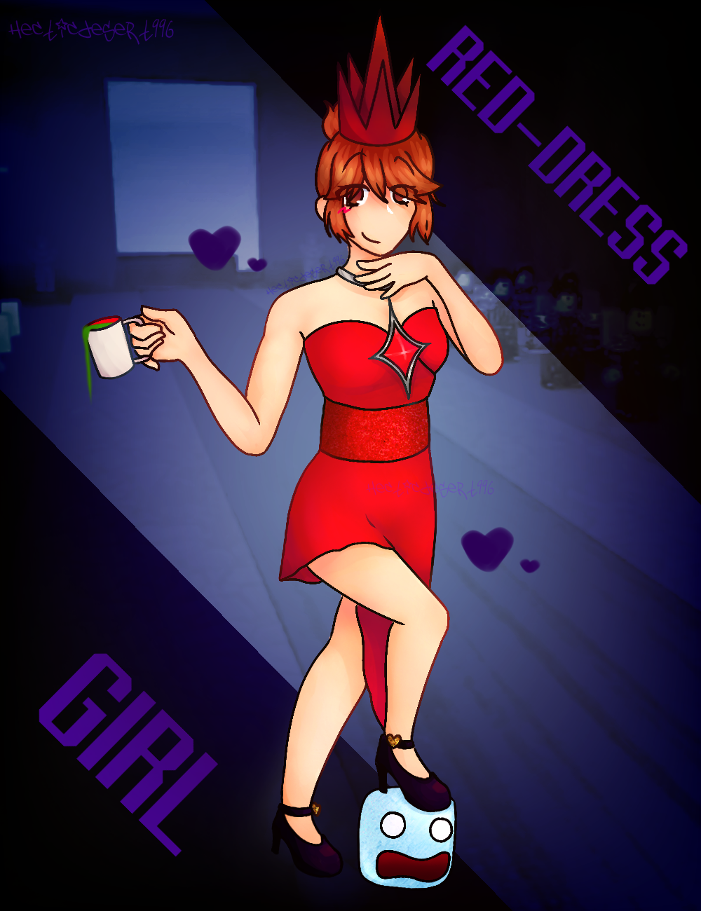 RED DRESS GIRL by Hecticdesert996 on DeviantArt RED DRESS GIRL by Hecticdesert996 on DeviantArt
