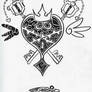 Kingdom Hearts Tribal Tattoo