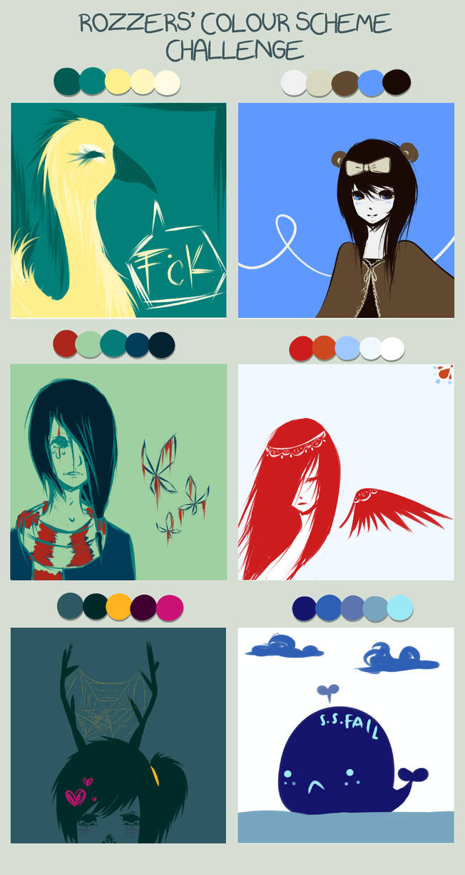 Color scheme meme by FAKEsushi on DeviantArt