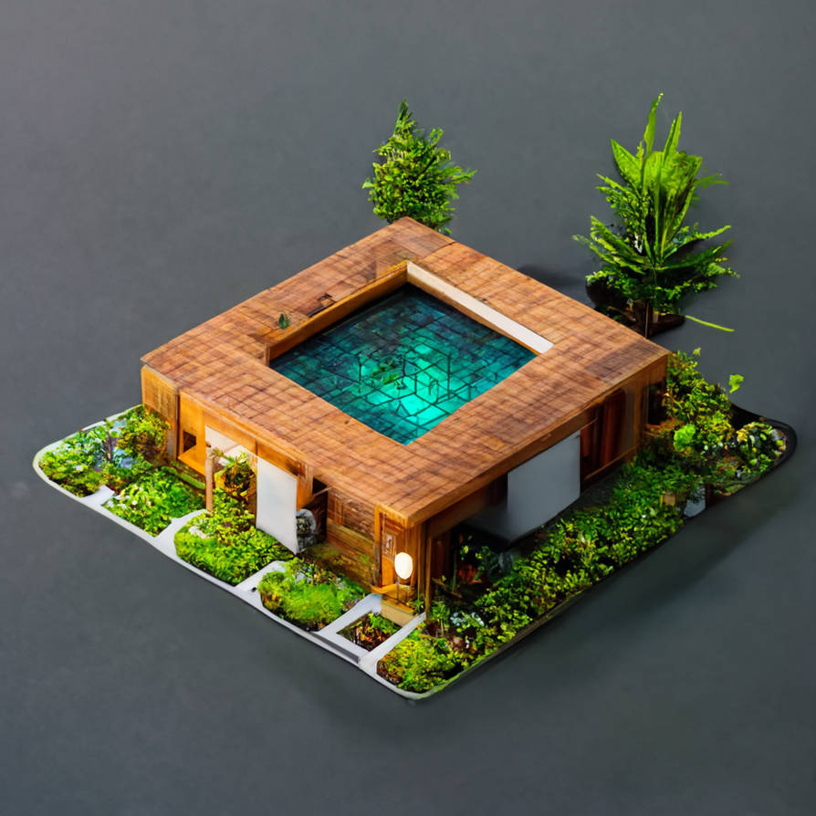 Cozy Waterpool by bad-robot-x on DeviantArt