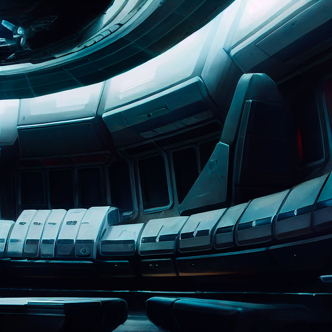 Spaceship interior by bad-robot-x on DeviantArt