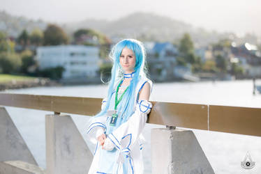 Blue Asuna cosplay :D