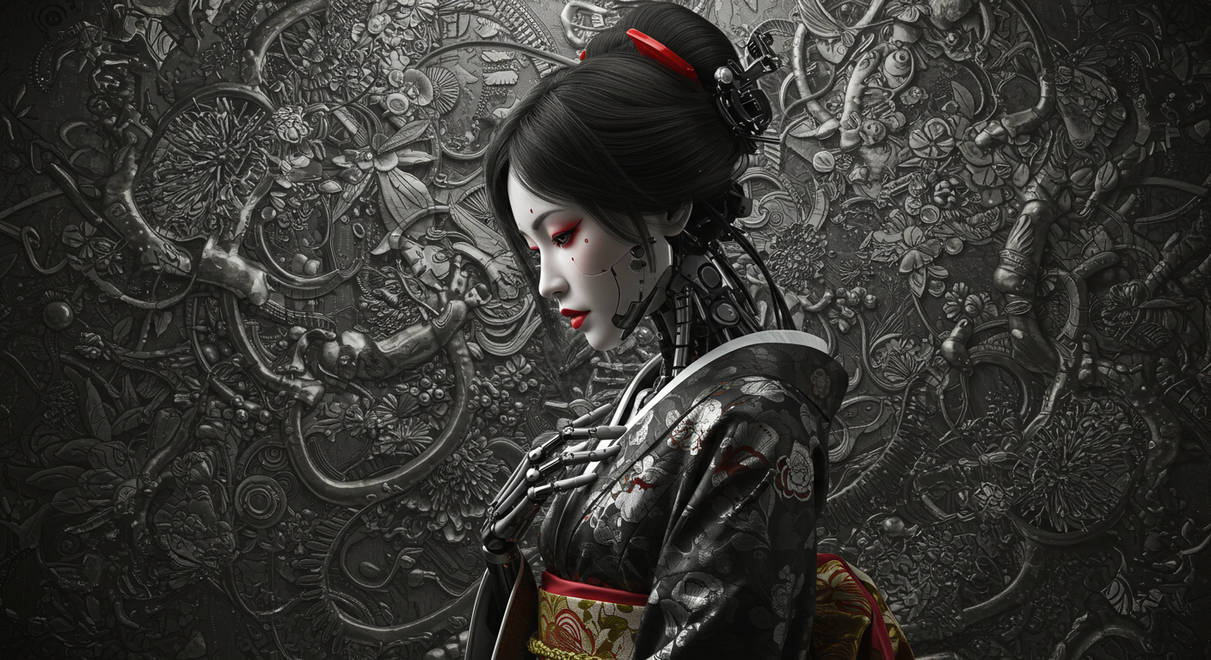 Artificial Geisha by NeoRock42 on DeviantArt