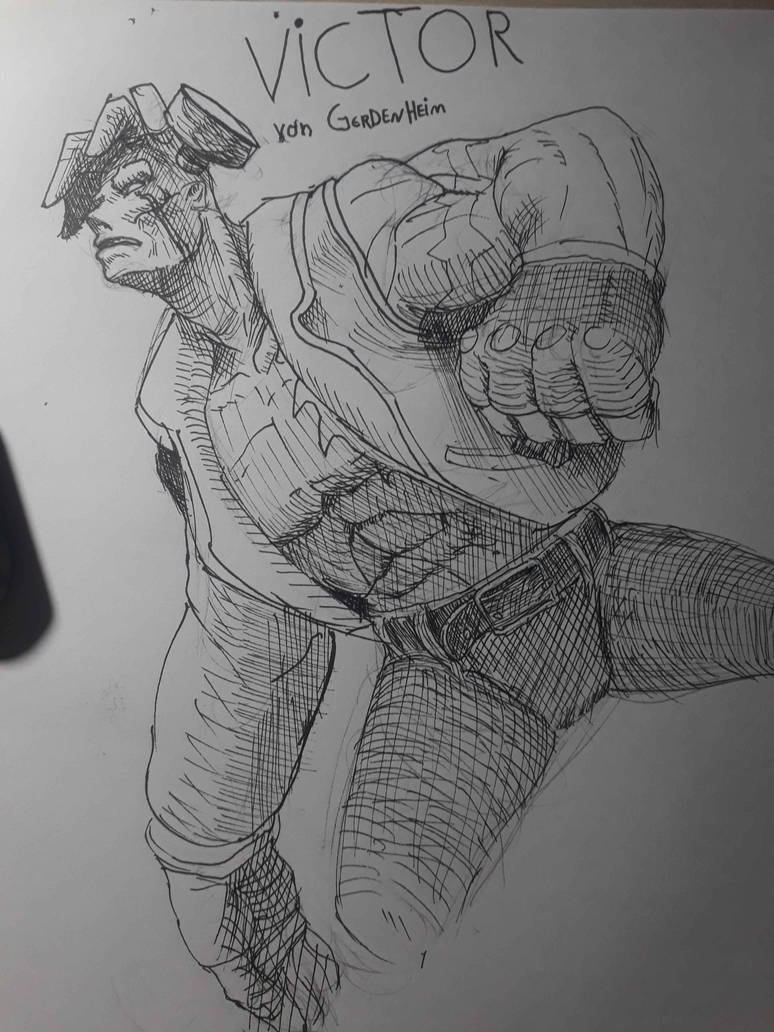 Victor Rivers Drawing Victor sketch by Skooldude on DeviantArt
