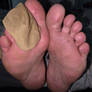 My sweaty feet