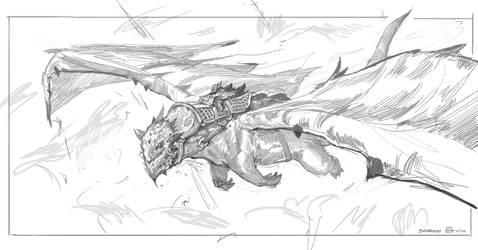 Dragon sketch