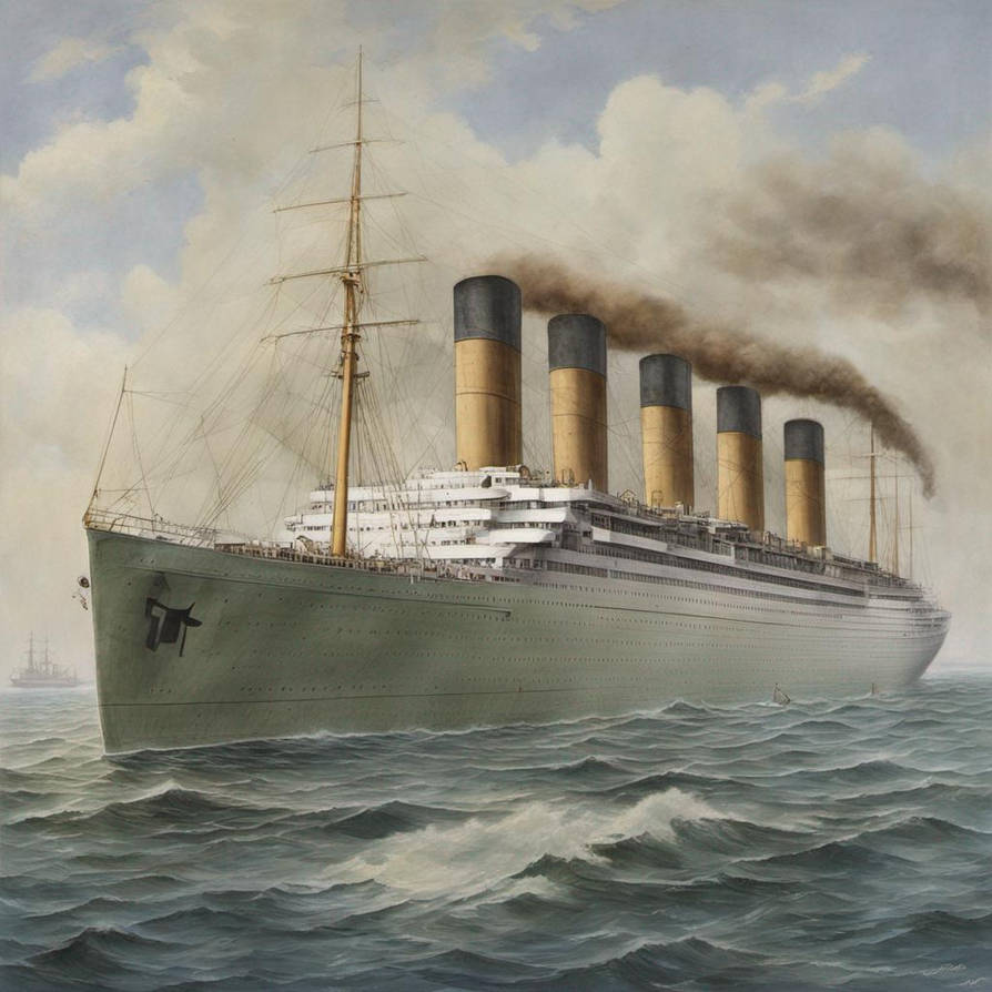 Britannic Colorized Hmhs britannic by rmscelestia22 on DeviantArt