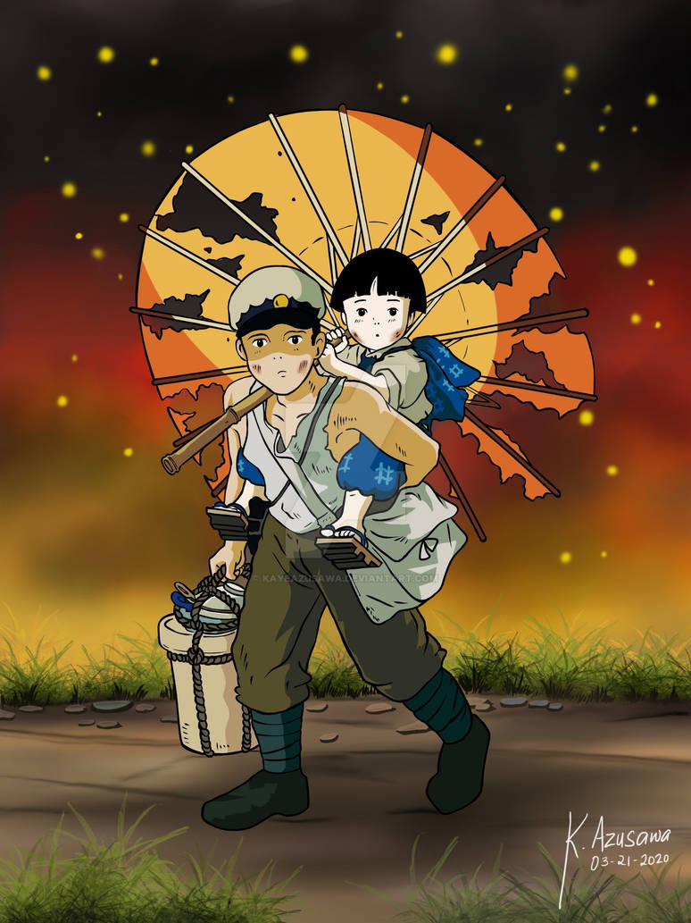 Grave of the Fireflies Poster by Twosaxy on DeviantArt