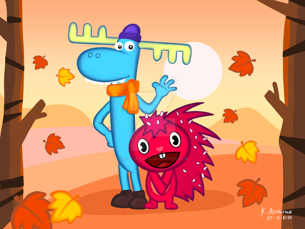 Lumpy and Flaky Autumn by kayeAzusawa on DeviantArt