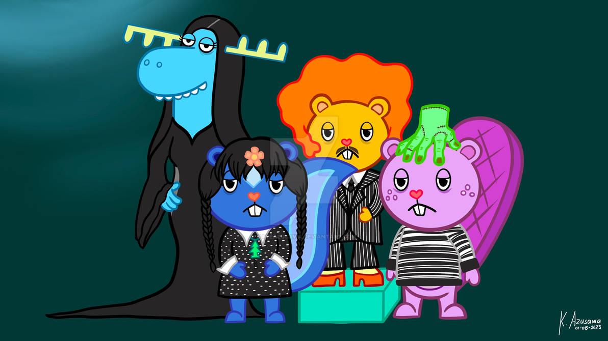 HTF-The Addams Family Transformation by kayeAzusawa on DeviantArt