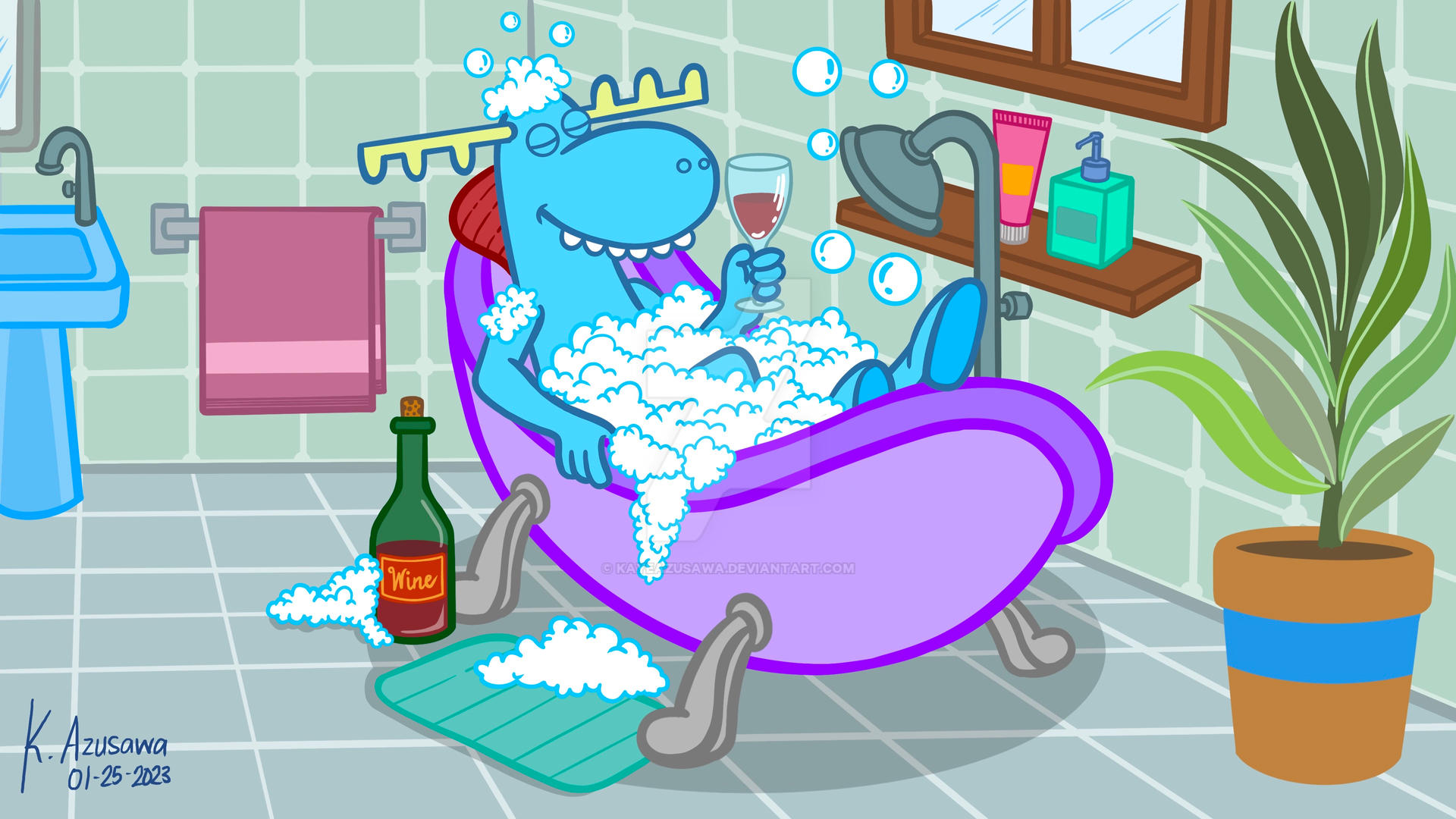 Just Chillin' with Lumpy - HTF by kayeAzusawa on DeviantArt