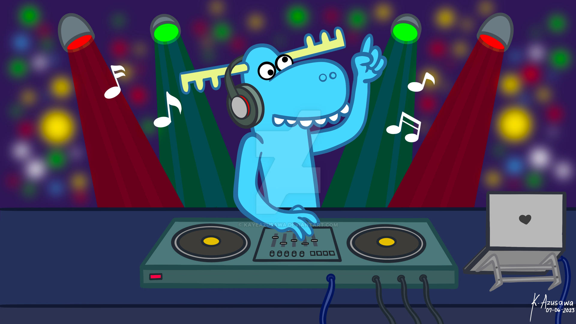 HTF DJ Lumpy in the Hauz!!! by kayeAzusawa on DeviantArt