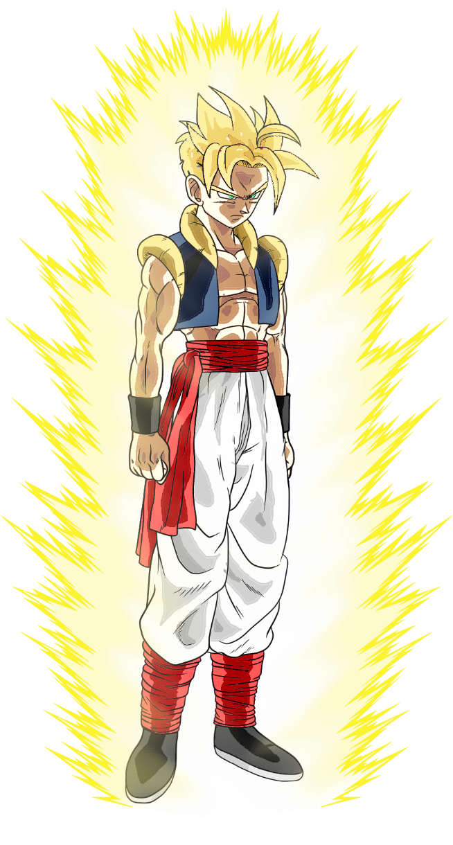 Trusohan SSJ Truhan With Aura Effect by 345boneshoss on DeviantArt