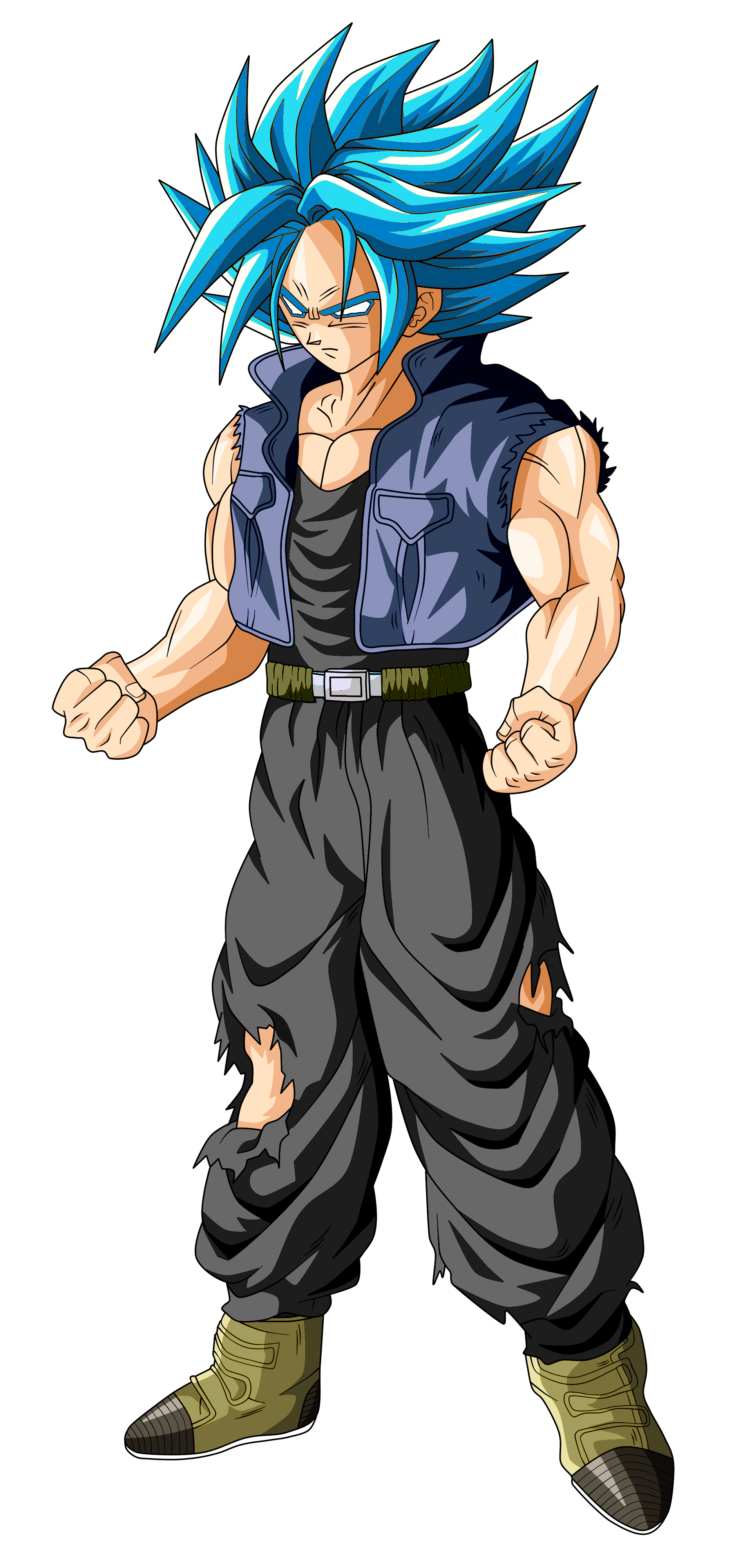 Gogeta Super Saiyajin Blue  Dragon ball, Future trunks, Dragon