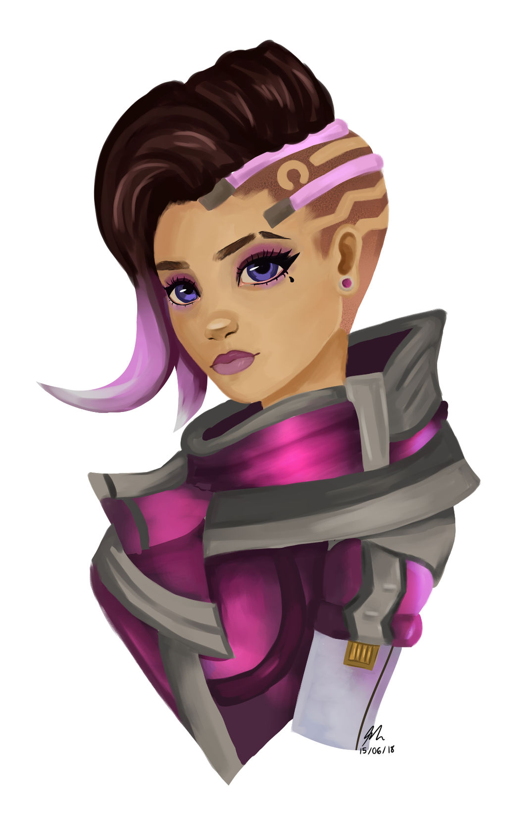 Sombra - Overwatch FanArt by RedVelvetRey on DeviantArt