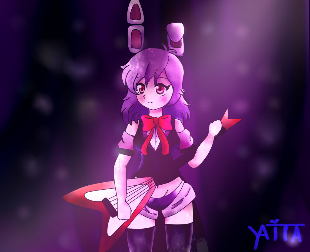 Anime Bonnie (FNAF 1) by NinaGeek818 on DeviantArt