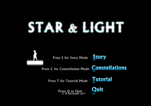 Star and light menu