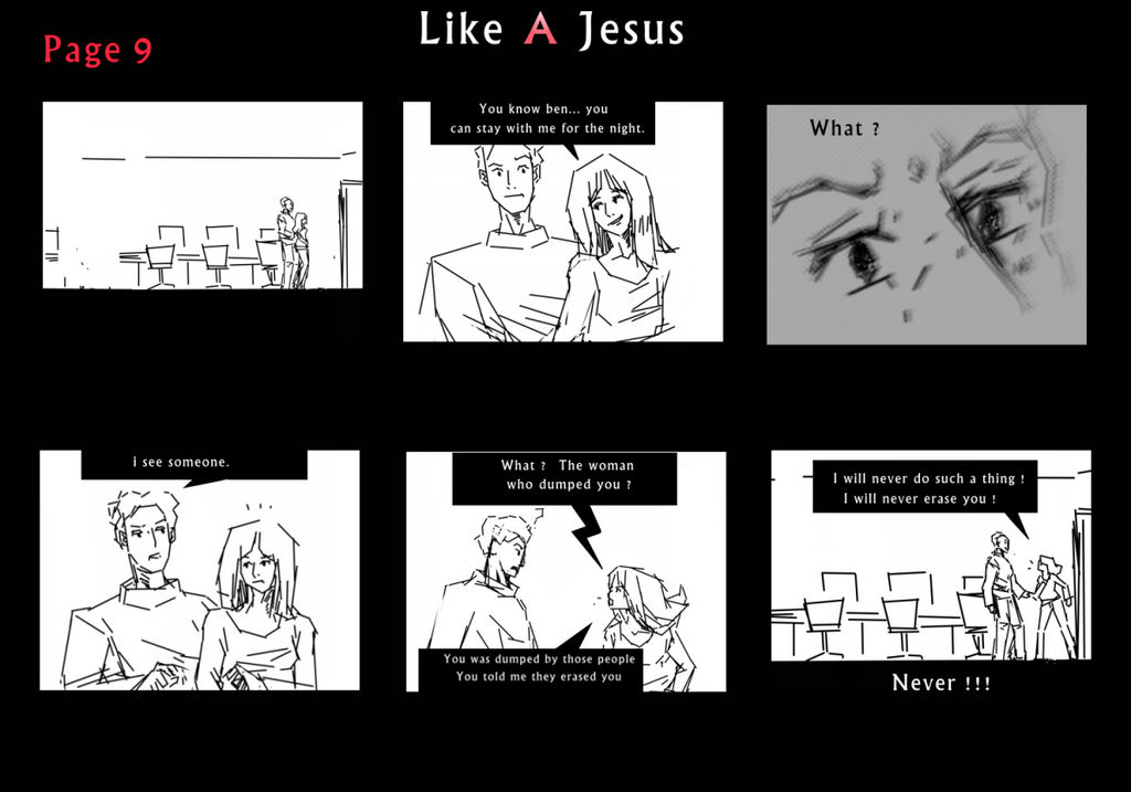Like a jesus comic page 9
