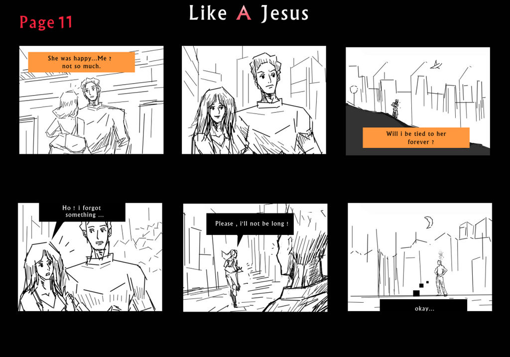 Like a jesus comic page 11