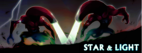 Star and light Banner 01