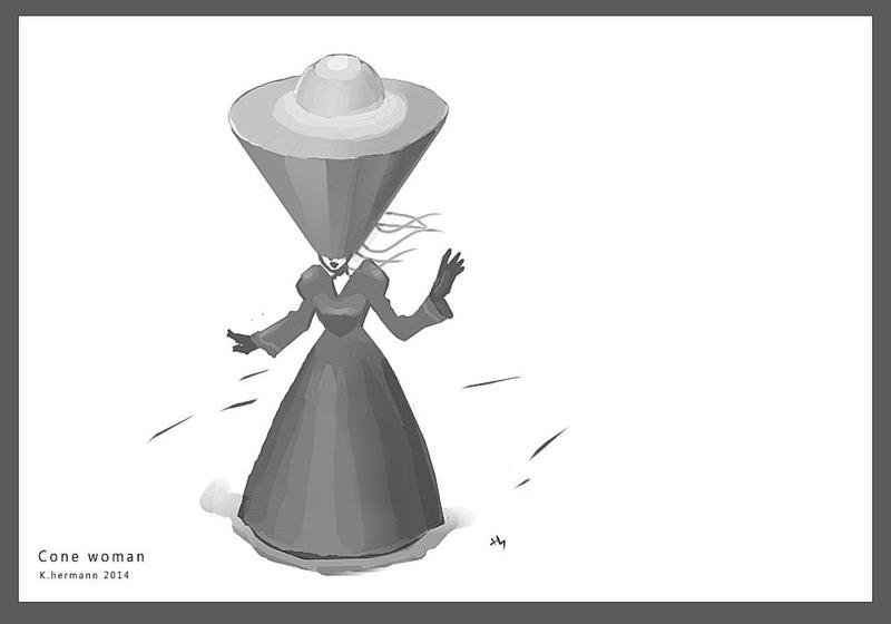 Cone woman wip