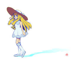 Character Lillie drawn for a friend's daughter !