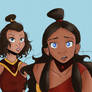 Katara and Suki