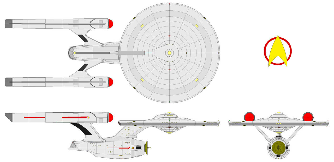 Constitution Class (Own Design) by Quantum808 on DeviantArt