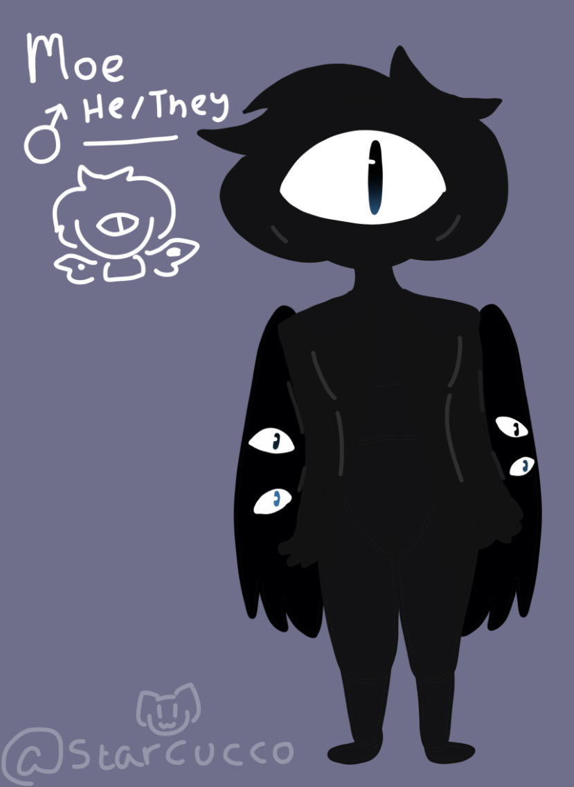 Moe The Fallen Angel By StarCuccoArtz On DeviantArt
