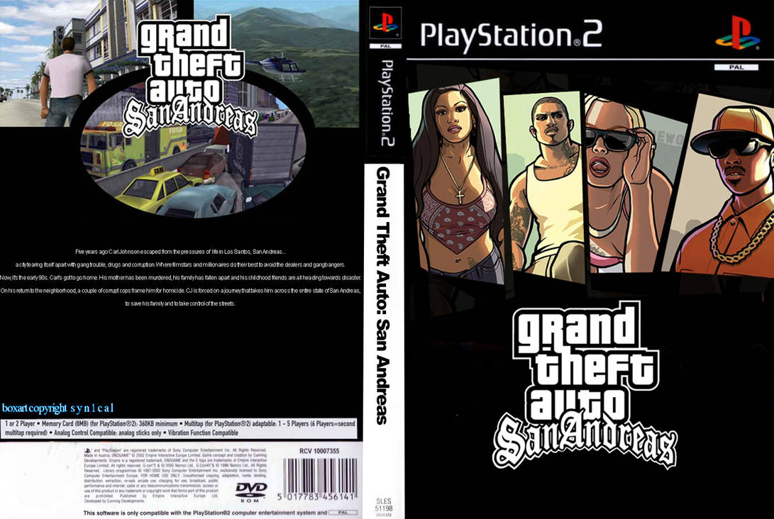 GTA:SA PS2 Greatest Hits Cover Art HD by teh-supar-arter on DeviantArt