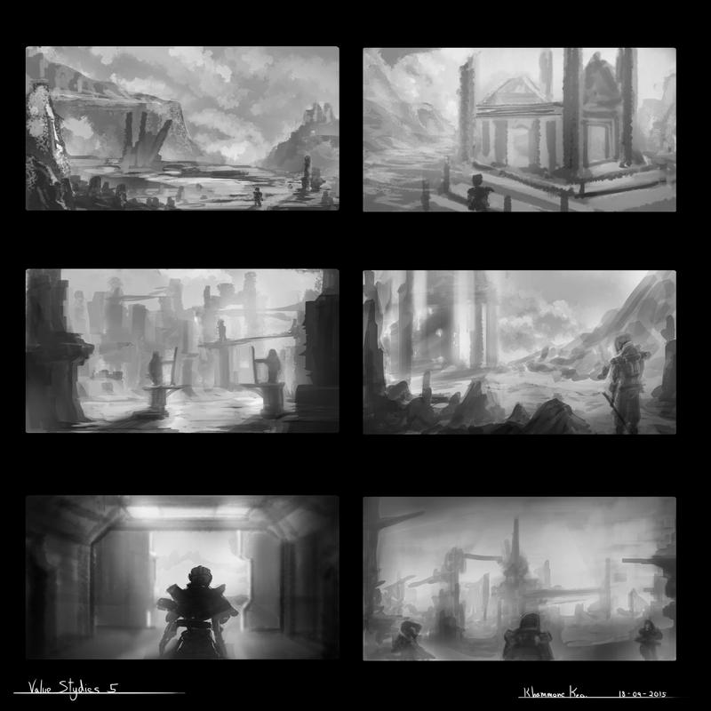 Value Study Building Value Studies 5 by soulcreepah on DeviantArt