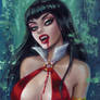 Vampirella Oil Painting