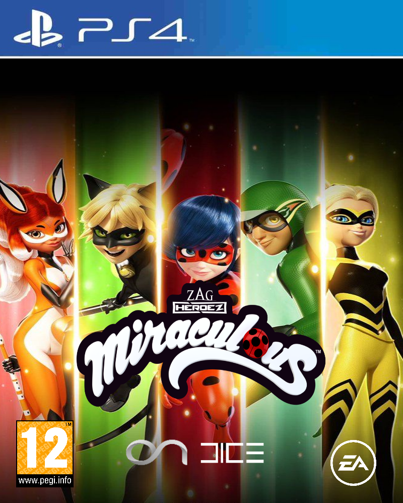 Miraculous The Game (PS4 Cover) (FanMade) by melvin764g on DeviantArt