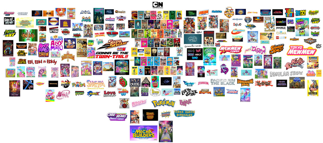 Cartoon Network Full Lineup My Versions By Melvin764g On Deviantart