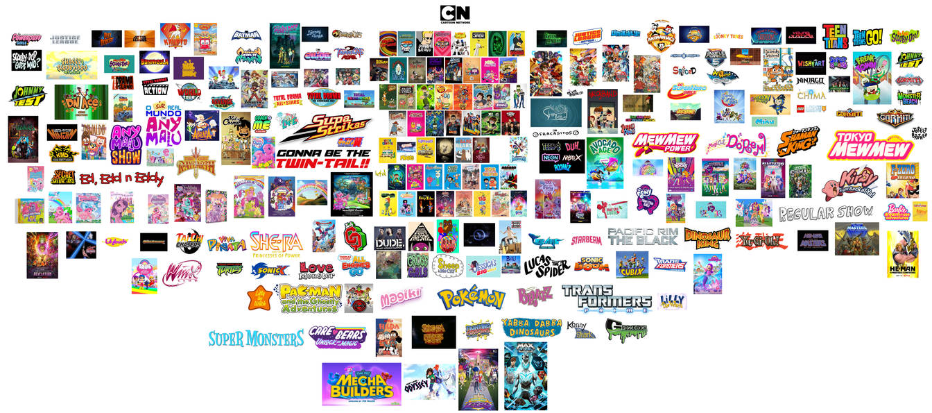Cartoon Network Full Lineup (My Versions) by melvin764g on DeviantArt