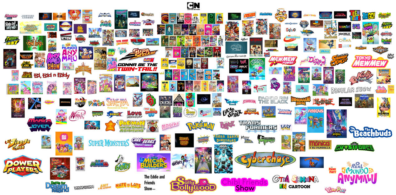 Cartoon Network Full Lineup (My Versions) by melvin764g on DeviantArt