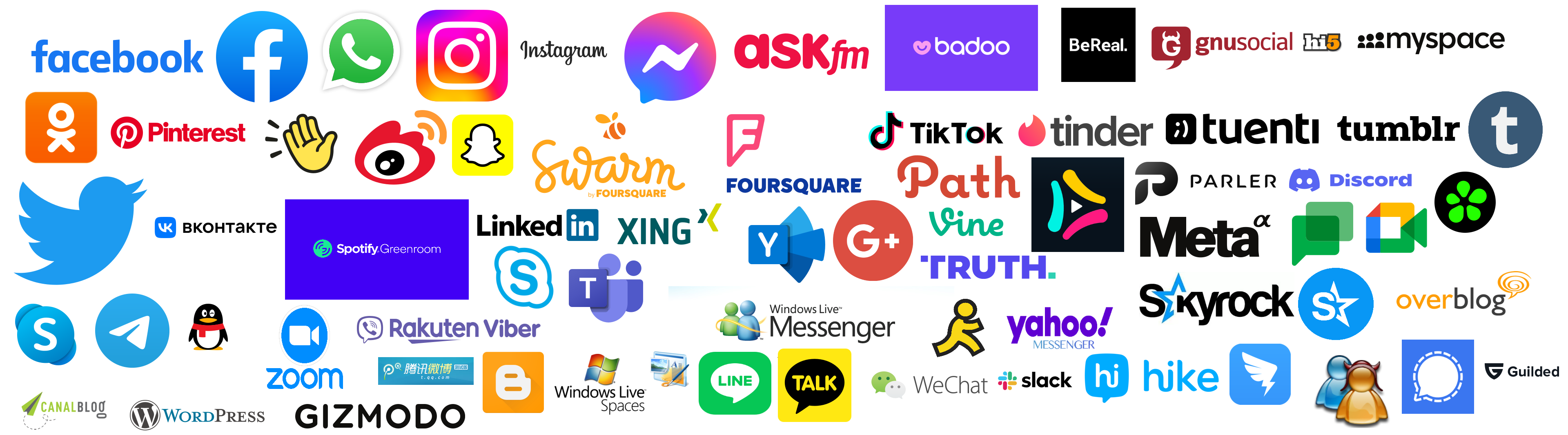 All The Logos of Social Network, IM, Blog and VoIP by melvin764g on ...