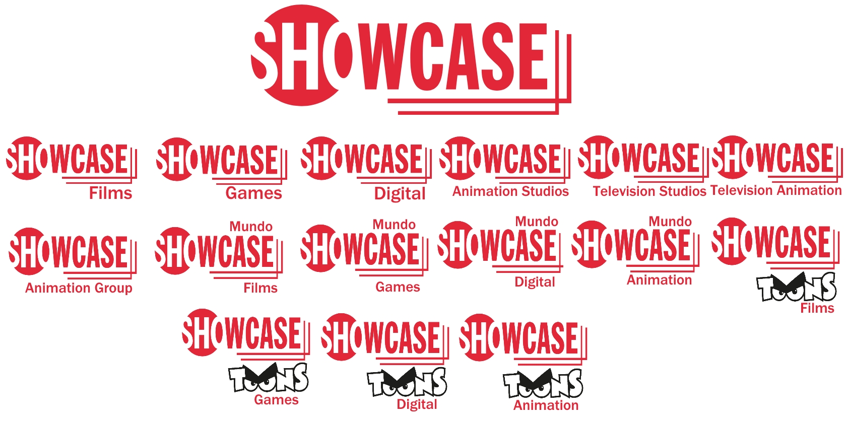 All the Logos of Showcase by melvin764g on DeviantArt