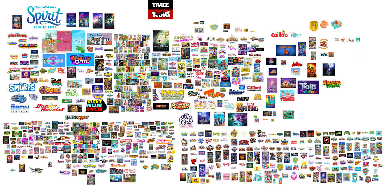 Trace Toons Full Lineup by melvin764g on DeviantArt