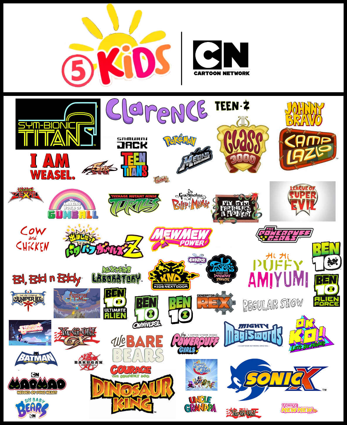 Cartoon Network On TV5 Kids Lineup By Melvin764g On DeviantArt cartoon-network-on-tv5-kids-lineup-by-melvin764g-on-deviantart